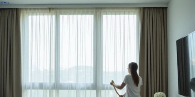 Delicate sheer drape cleaning kemblawarra-nsw Matty Curtain Cleaning